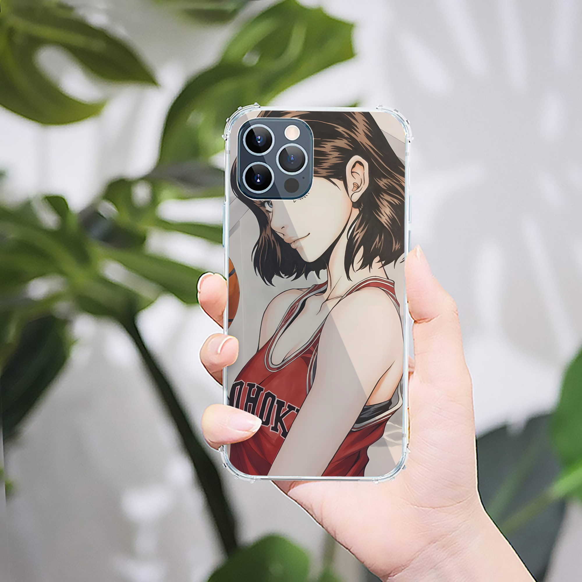 （画像用） SLAM DUNK／スラムダンク 【iPhone 12シリーズ対応】透明スマホケース（クリアソフトケース）